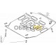 Защита радиатора, картера двигателя, КПП (1,5 мм, сталь) для Changan UNI-K 2020-н.в.