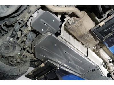 Защита бака, алюминий 4 мм для Toyota Highlander № ZKTCC00474