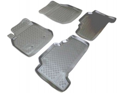 Коврики в салон Norplast полиуретан чёрные для LC 100/LX-470 № NPL-Po-88-39