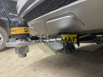 Фаркоп для Chery Tiggo 8 2020-2024, Chery Tiggo 8 Pro 2021-2024, Chery Tiggo 8 Pro Max 2022-н.в., Tenet T8 2025-н.в. съемное крепление шара под американский квадрат