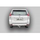 Фаркоп для Toyota Land Cruiser Prado J120 2002-2009, J150 2009-2023, Lexus GX 470 2002-2009, GX 460 2009-2023 съемное крепление шара под американский квадрат