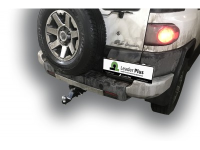 Фаркоп для Toyota Land Cruiser Prado J120 2002-2009, J150 2009-2023, Lexus GX 470 2002-2009, GX 460 2009-2023 съемное крепление шара под американский квадрат