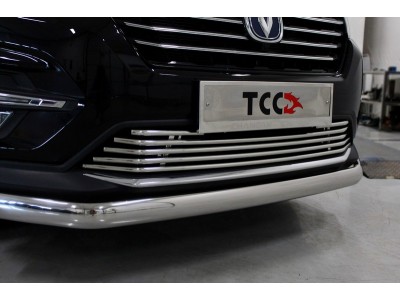 Накладка решетки радиатора 16 мм для Changan CS75 № CHANCS7520-12