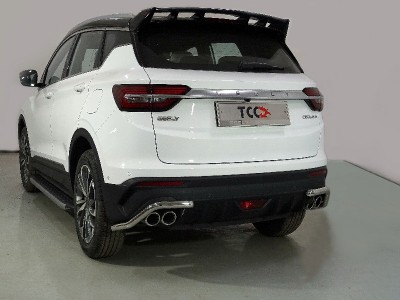 Защита задняя уголки 42 мм для Geely Coolray № GEELCOOL20-30