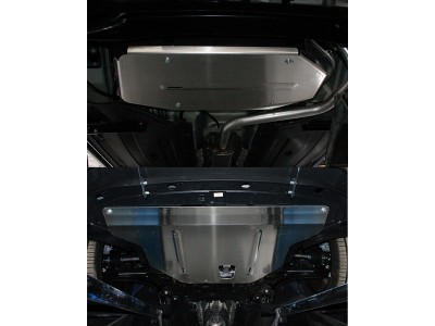 Защиты комплект, алюминий 4 мм картер, КПП, бак  для Kia Soul № ZKTCC00419K