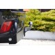 Фаркоп с нержавеющей накладкой для Toyota Land Cruiser Prado J120 2003-2009, J150 2009-2023, Lexus GX 470 2003-2009, GX 460 2009-2023 фланцевое крепление шара