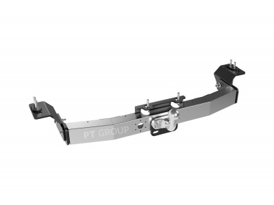 Фаркоп с нержавеющей накладкой для Toyota Land Cruiser Prado J120 2003-2009, J150 2009-2023, Lexus GX 470 2003-2009, GX 460 2009-2023 фланцевое крепление шара №TPR-02-991024.00