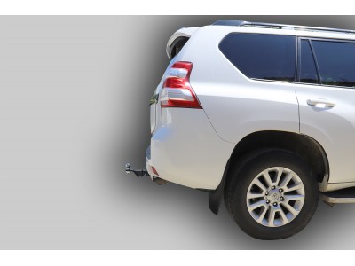 Фаркоп для Toyota Land Cruiser Prado J120 2002-2009, J150 2009-2023, Lexus GX 470 2002-2009, GX 460 2009-2023 съемное крепление шара под американский квадрат