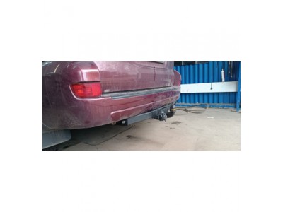 Фаркоп для Toyota Land Cruiser Prado J120 2003-2009, J150 2009-2023 фланцевое крепление шара №TY 50