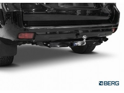 Фаркоп для Toyota Land Cruiser Prado 120 2002-2009, Prado 150 (кроме Black Onyx) 2009-2023, Lexus GX470 2003-2009, Lexus GX460 2009-2023 фланцевое крепление шара