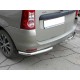 Защита заднего бампера "уголки" d-53 Технотек для Lada Largus 2012 – н.в.