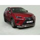 Защита переднего бампера 60 мм ТСС для Lexus NX 2017-2021