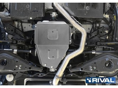 Защита редуктора + комплект крепежа, RIVAL, Алюминий для Haval Dargo 2022-н.в.,  V - 2.0; полный привод