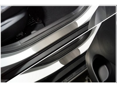 Накладки на пороги (лист шлифованный) 4шт для JAC JS4 2020 – н.в. JACJS422-02