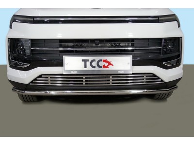 Защита передняя нижняя 42,4 мм ТСС для JAC JS4 2020 – н.в.