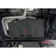 Защита топливного бака (сталь) + комплект крепежа для JAC JS4 2022-н.в. (V - 1.5, АКПП, FWD), Москвич 3 2022-н.в. (V - 1.5, АКПП, FWD)