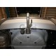 Фаркоп оцинкованный для Land Rover Discovery Sport 5-местная версия (с запасным колесом в багажнике) 2019-н.в. условно-съемное крепление шара