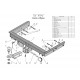Фаркоп для Volkswagen Transporter/Caravelle/Multivan T5 2003-2015, Transporter/Caravelle/Multivan T6 2015-н.в. съемное крепление шара под американский квадрат