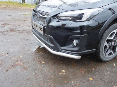 Защита переднего бампера 60 мм для Subaru XV № SUBXV17-20