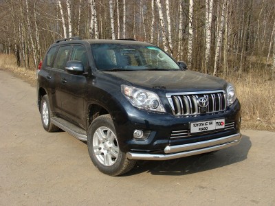 Защита штатных порогов  42 мм для Toyota Land Cruiser 150 № TOYLCPR150-03
