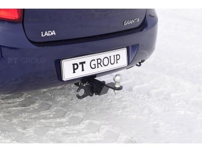 Фаркоп для Lada Granta седан/лифтбек 2011-н.в., Lada Kalina Cross 2014-2018, Lada Kalina 2 2194 универсал 2013-2018, Datsun on-DO 2014-2020 съемное крепление шара под американский квадрат