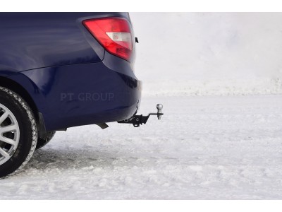 Фаркоп для Lada Granta седан/лифтбек 2011-н.в., Lada Kalina Cross 2014-2018, Lada Kalina 2 2194 универсал 2013-2018, Datsun on-DO 2014-2020 съемное крепление шара под американский квадрат