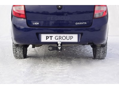 Фаркоп для Lada Granta седан/лифтбек 2011-н.в., Lada Kalina Cross 2014-2018, Lada Kalina 2 2194 универсал 2013-2018, Datsun on-DO 2014-2020 съемное крепление шара под американский квадрат