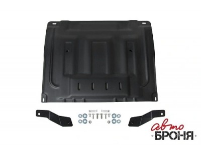 Защита картера и КПП, АвтоБРОНЯ, сталь для HYUNDAI Creta 1.6-2.0 2021 - н.в.  № 111.02393.1