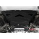 Защита картера + комплект крепежа, АвтоБРОНЯ, сталь для LADA 4x4 1977- н.в.