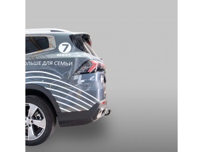 Фаркоп для Geely Okavango 2023-н.в. с условно-съемным креплением шара (на 2 болтах)