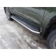 Защита штатных порогов 50 мм ТСС для Toyota Land Cruiser 150 2013-2017