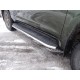 Защита штатных порогов 60 мм ТСС для Toyota Land Cruiser 150 2013-2017