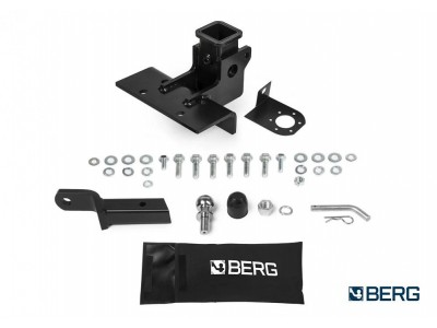 Фаркоп для Toyota Land Cruiser Prado 120 2002-2009, Prado 150 (кроме Black Onyx) 2009-2023, Lexus GX470 2003-2009, Lexus GX460 2009-2023 съемное крепление шара под американский квадрат №F.5714.003