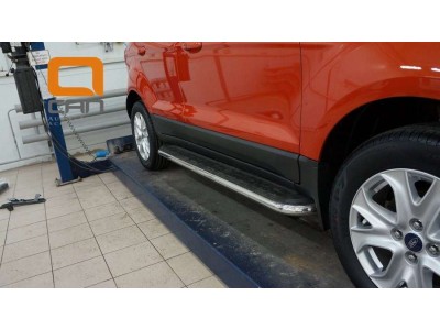 Пороги алюминивые Ring на короткую базу Турция для Citroen Jumpy/Peugeot Expert 2017-2021