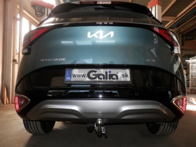 Фаркоп оцинкованный для Hyundai Tucson 2021-2024, 2024-н.в., Kia Sportage 2022-н.в. быстросъемное крепление шара