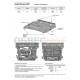 Защита картера и КПП Rival для Haval F7/F7x 2019-2021