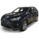 Пороги алюминиевые Rival Premium для Toyota RAV4 2019-2021
