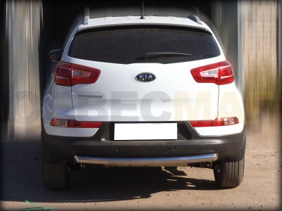 Защита заднего бампера 60 мм для Kia Sportage № KSP10_3