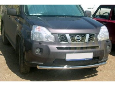 Защита переднего бампера 60 мм для Nissan X-Trail T31 № NXT2010 1.1