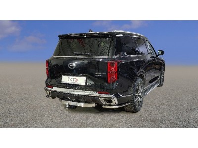 Защита задняя (уголки) 42,4 мм для GAC GS8 II Рестайлинг / Hybrid 2021 – н.в.  GACGS8II23-04