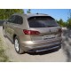 Защита заднего бампера 60 мм ТСС для Volkswagen Touareg 2018-2021