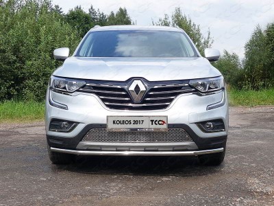 Защита переднего бампера 42 мм для Renault Koleos № RENKOL17-39
