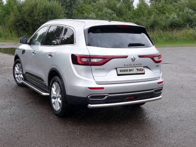 Защита заднего бампера 60 мм для Renault Koleos № RENKOL17-35