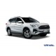 Порог-площадка "Premium-Black" A180ALB + комплект крепежа, RIVAL для Haval M6 2023-н.в.
