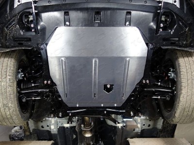 Защита картера и КПП ТСС алюминий 4 мм для Mitsubishi Eclipse Sport № ZKTCC00346