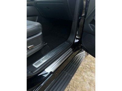 Накладки на пороги (лист шлифованный с полосой) 4шт для Haval H9 2.0 (бенз) 2024-н.в. №HAVH924-01