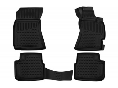 Коврики 3D в салон Element AK, MK, 4WD, правый руль, 4 шт для Subaru Forester SH № ELEMENT3D4620210