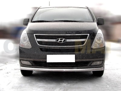 Защита переднего бампера 60 мм для Hyundai H1 Starex № HYH1_1