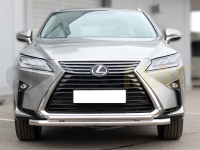 Защита передняя двойная 60-43 мм для Lexus RX № RX15_1.1
