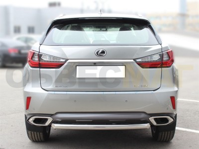Защита заднего бампера 60 мм для Lexus RX № RX15_3